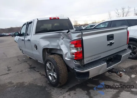 2018 Chevrolet Silverado 1500 Custom из США, поврежденный, VIN 1GCRCPEC2JZ260133